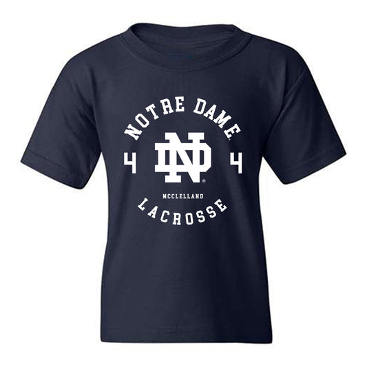 Notre Dame - NCAA Women's Lacrosse : Ellie McClelland - Classic Fashion Shersey Youth T-Shirt-0