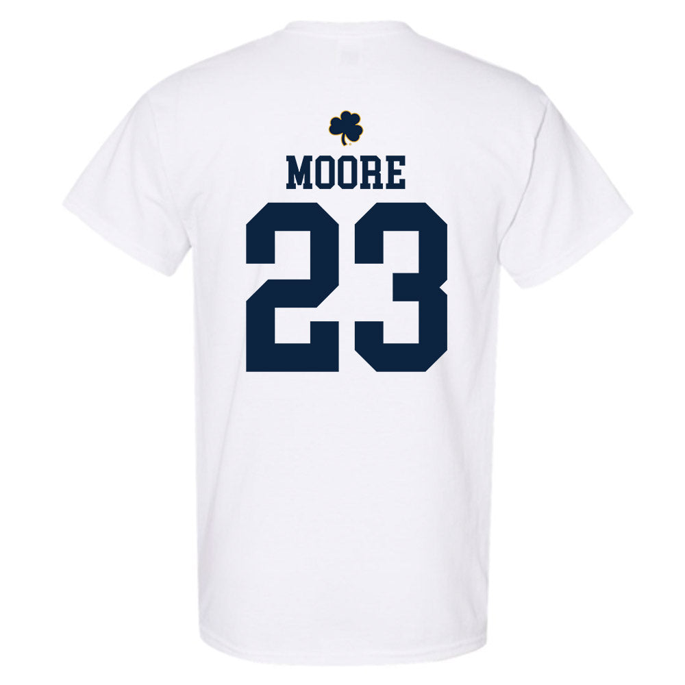 Notre Dame - NCAA Women's Lacrosse : Molly Moore - Classic Shersey T-Shirt-1