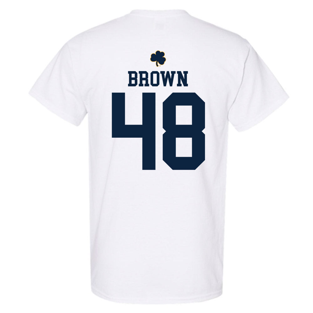 Notre Dame - NCAA Football : Mick Brown - Classic Shersey T-Shirt-1