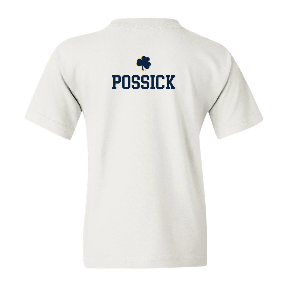 Notre Dame - NCAA Women's Fencing : Lola Possick - Classic Shersey Youth T-Shirt