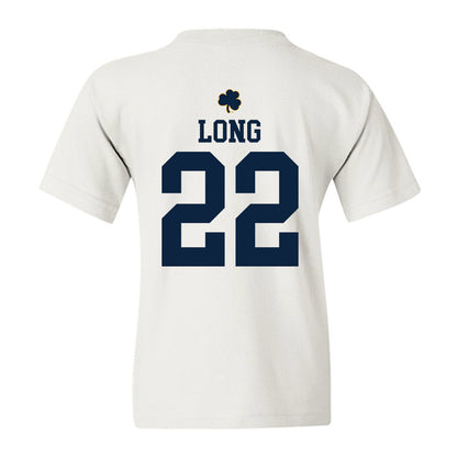 Notre Dame - NCAA Football : Ethan Long - Classic Shersey Youth T-Shirt-1