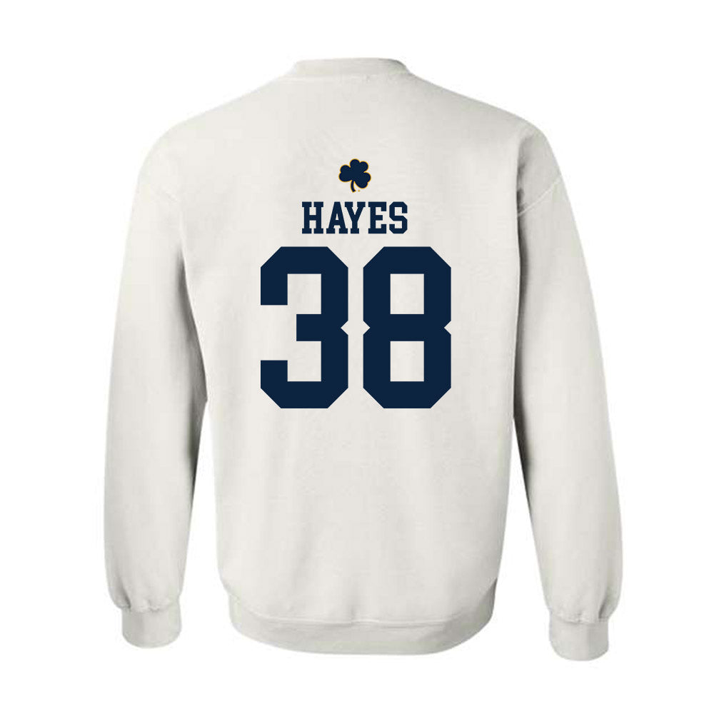 Notre Dame - NCAA Baseball : Anderson Hayes - Classic Shersey Crewneck Sweatshirt