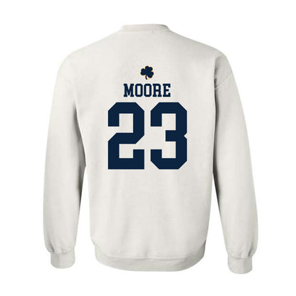 Notre Dame - NCAA Women's Lacrosse : Molly Moore - Classic Shersey Crewneck Sweatshirt-1