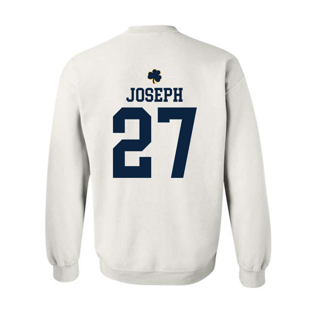 Notre Dame - NCAA Women's Soccer : Lily Joseph - Classic Shersey Crewneck Sweatshirt-1