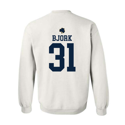 Notre Dame - NCAA Women's Volleyball : Anna Bjork - Classic Shersey Crewneck Sweatshirt