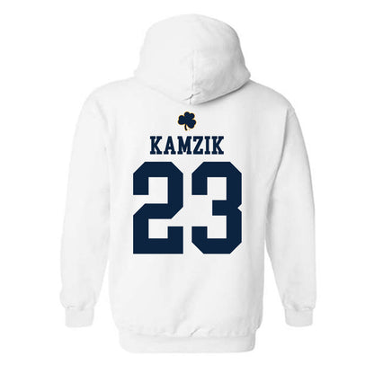 Notre Dame - NCAA Softball : Kamryn Kamzik - Classic Shersey Hooded Sweatshirt-1