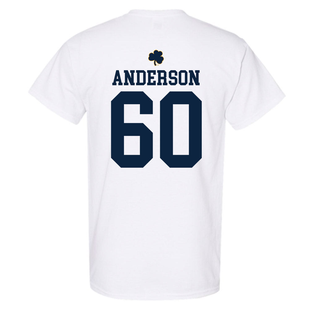 Notre Dame - NCAA Football : Max Anderson - Classic Shersey T-Shirt-1