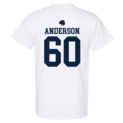 Notre Dame - NCAA Football : Max Anderson - Classic Shersey T-Shirt-1