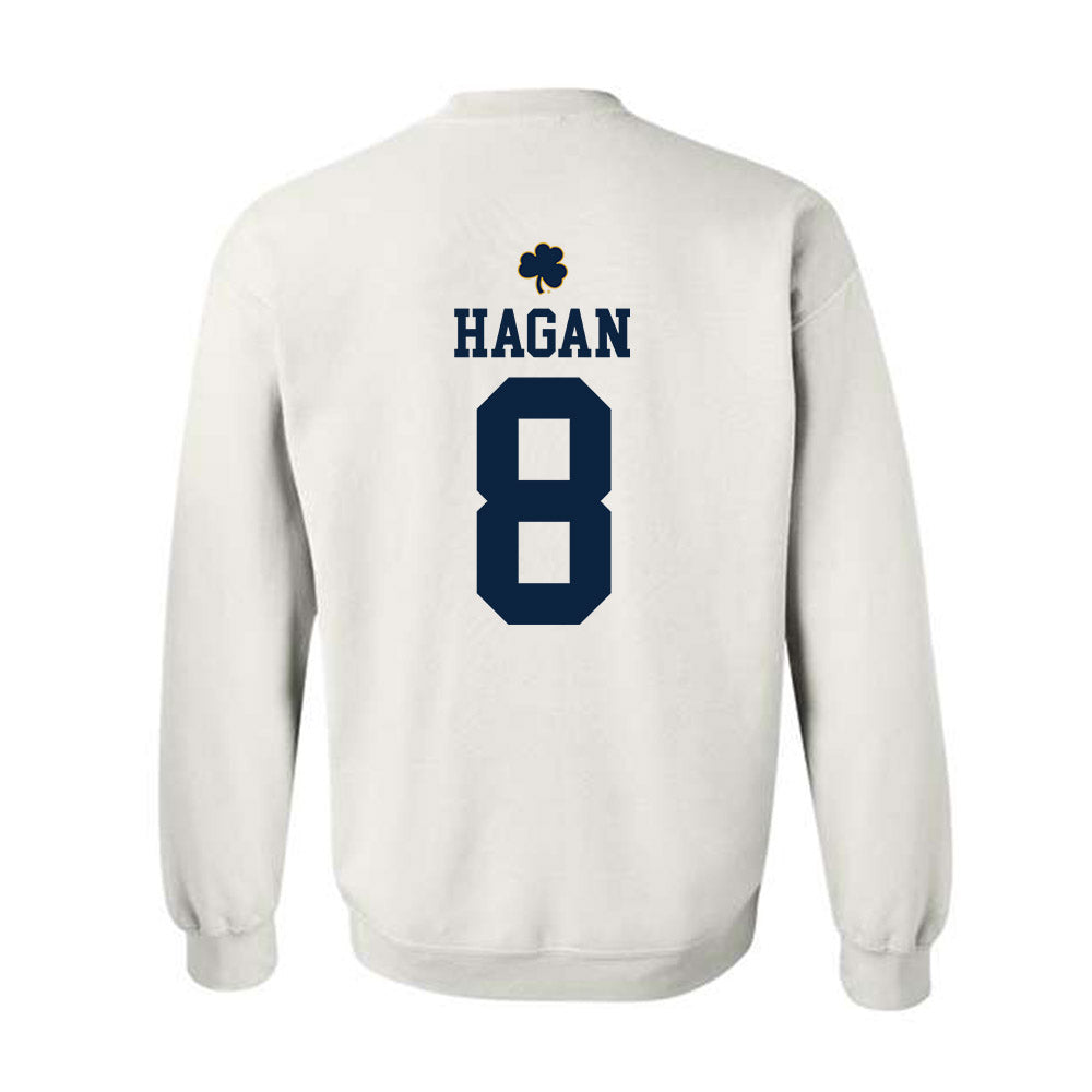 Notre Dame - NCAA Softball : Lily Hagan - Classic Shersey Crewneck Sweatshirt-1