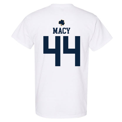 Notre Dame - NCAA Women's Basketball : Leah Macy - Classic Shersey T-Shirt-1