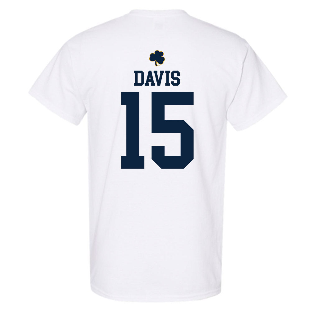 Notre Dame - NCAA Men's Lacrosse : Anderson Davis - Classic Shersey T-Shirt-1