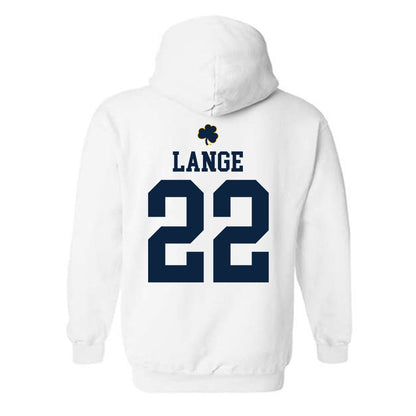 Notre Dame - NCAA Women's Volleyball : Ava Lange - Classic Shersey Hooded Sweatshirt-1