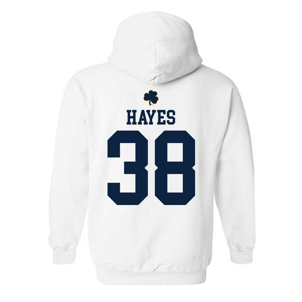 Notre Dame - NCAA Baseball : Anderson Hayes - Classic Shersey Hooded Sweatshirt