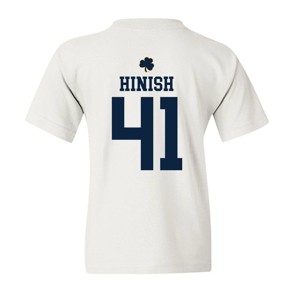 Notre Dame - NCAA Football : Donovan Hinish - Classic Shersey Youth T-Shirt-1
