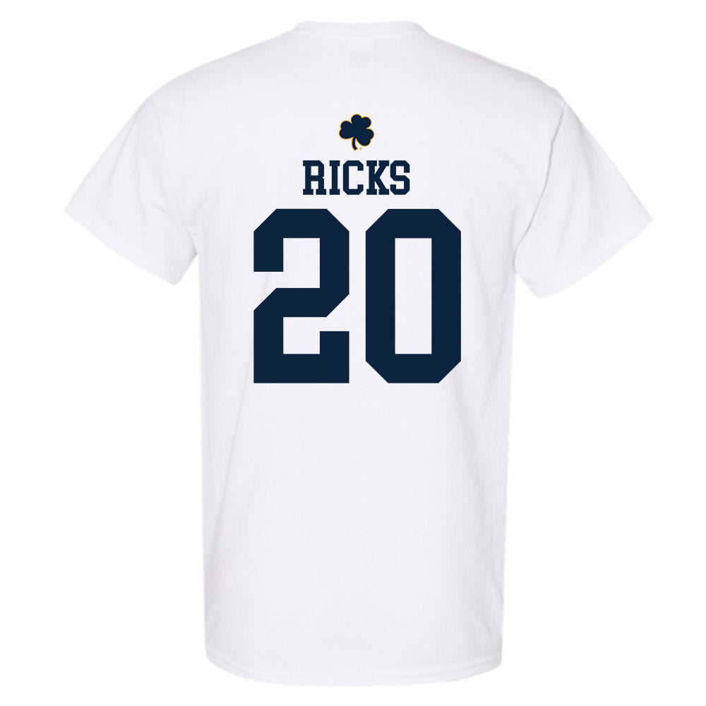 Notre Dame - NCAA Baseball : Caleb Ricks - Classic Shersey T-Shirt-1