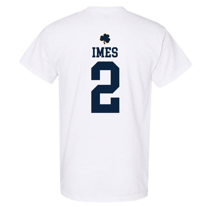 Notre Dame - NCAA Men's Basketball : Logan Imes - Classic Shersey T-Shirt-1
