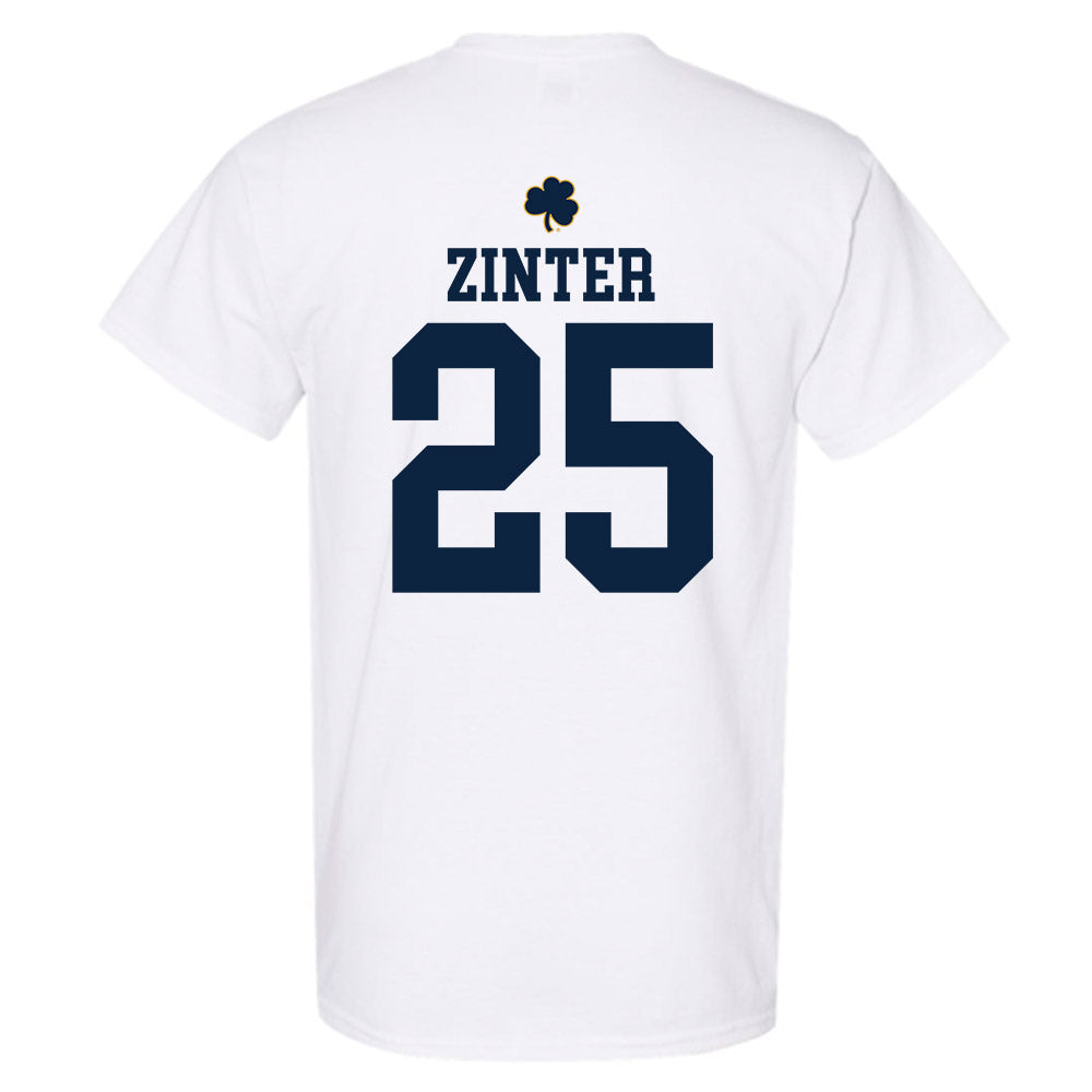 Notre Dame - NCAA Football : Preston Zinter - Classic Shersey T-Shirt-1