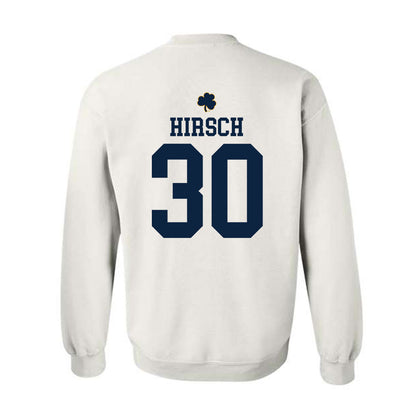 Notre Dame - NCAA Baseball : Xavier Hirsch - Classic Shersey Crewneck Sweatshirt-1