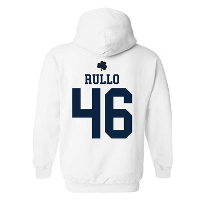 Notre Dame - NCAA Football : Jerry Rullo - Classic Shersey Hooded Sweatshirt-1