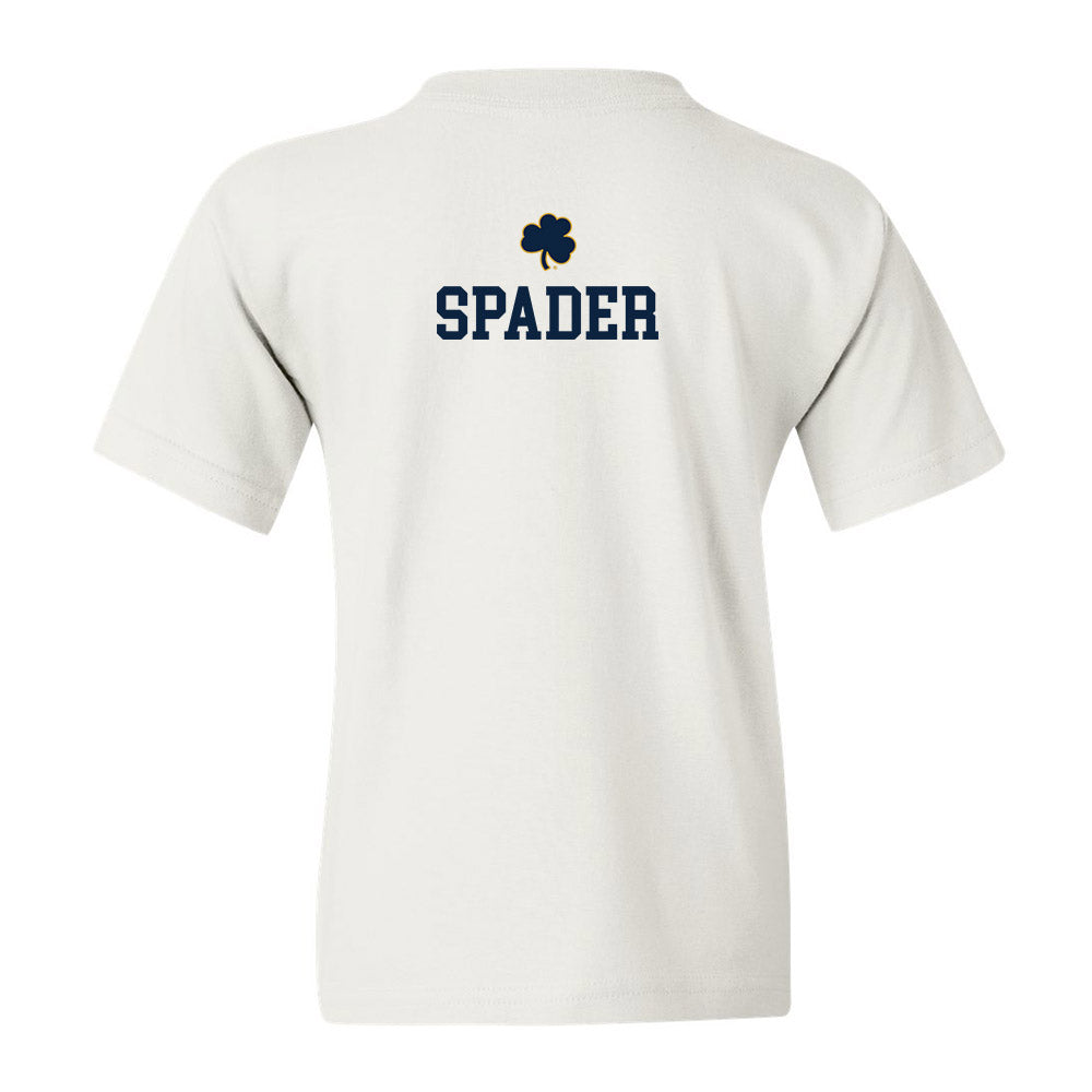 Notre Dame - NCAA Men's Track & Field : Travis Spader - Classic Shersey Youth T-Shirt