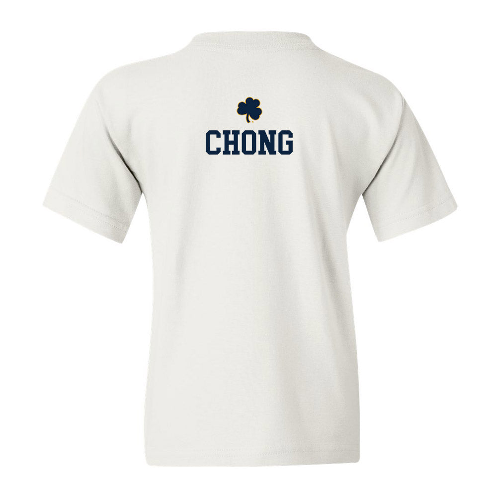 Notre Dame - NCAA Men's Fencing : Christopher Chong - Classic Shersey Youth T-Shirt