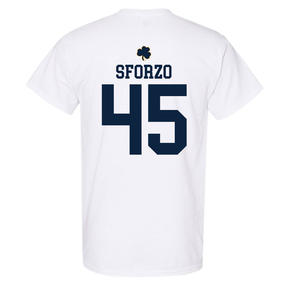 Notre Dame - NCAA Men's Lacrosse : Ryan Sforzo - Classic Shersey T-Shirt-1
