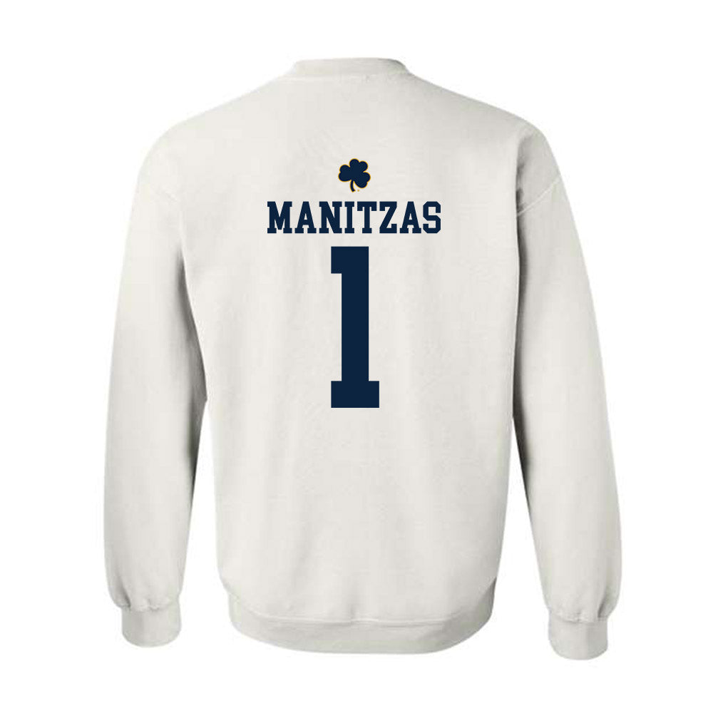 Notre Dame - NCAA Women's Volleyball : Alyssa Manitzas - Classic Shersey Crewneck Sweatshirt