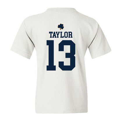 Notre Dame - NCAA Men's Lacrosse : Jake Taylor - Classic Shersey Youth T-Shirt-1