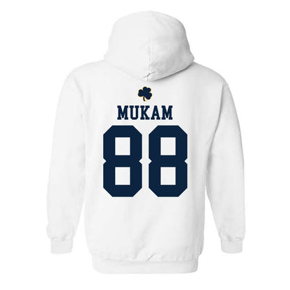 Notre Dame - NCAA Football : Armel Mukam - Classic Shersey Hooded Sweatshirt