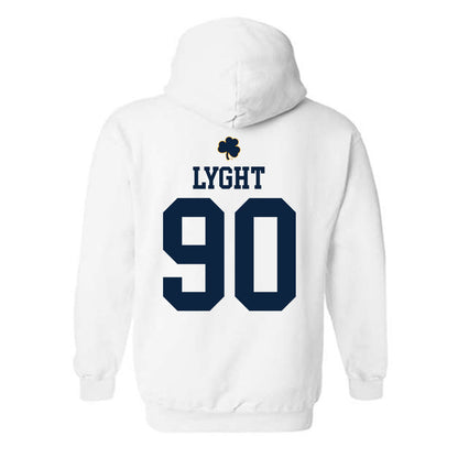 Notre Dame - NCAA Men's Lacrosse : Shawn Lyght - Classic Shersey Hooded Sweatshirt