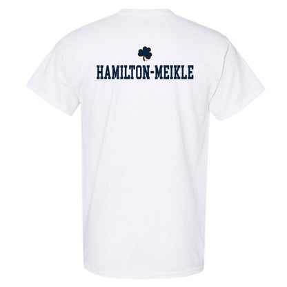 Notre Dame - NCAA Men's Fencing : Jonathan Hamilton-Meikle - Classic Shersey T-Shirt-1