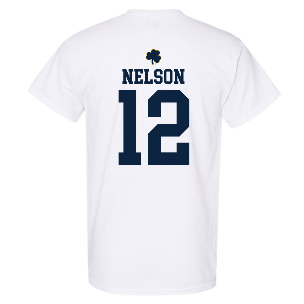 Notre Dame - NCAA Men's Ice Hockey : Henry Nelson - Classic Shersey T-Shirt