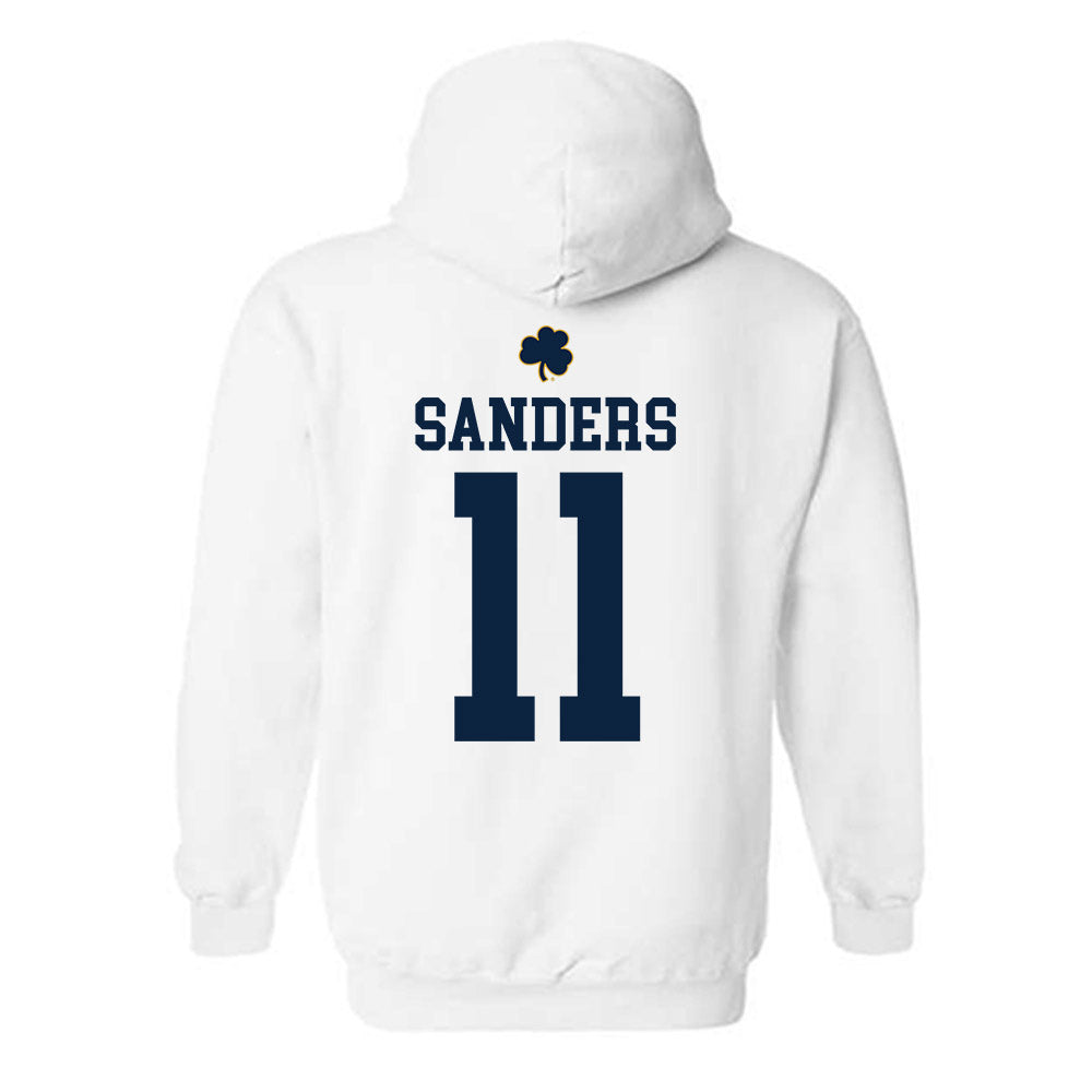 Notre Dame - NCAA Women's Lacrosse : Marleigh Sanders - Classic Shersey Hooded Sweatshirt