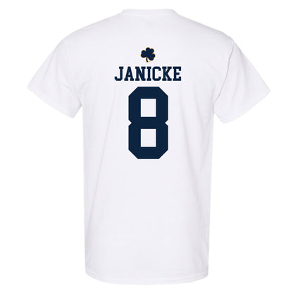 Notre Dame - NCAA Men's Ice Hockey : Justin Janicke - Classic Shersey T-Shirt