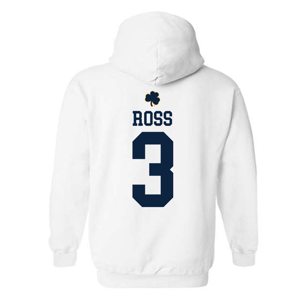 Notre Dame - NCAA Women's Volleyball : Avery Ross - Classic Shersey Hooded Sweatshirt