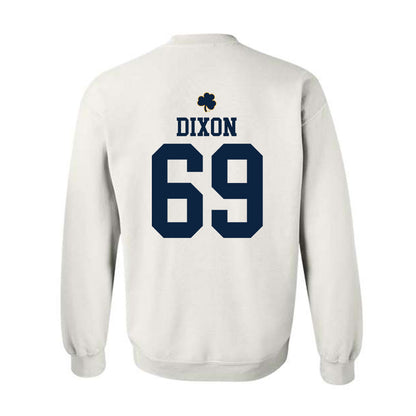 Notre Dame - NCAA Football : Davion Dixon - Classic Shersey Crewneck Sweatshirt