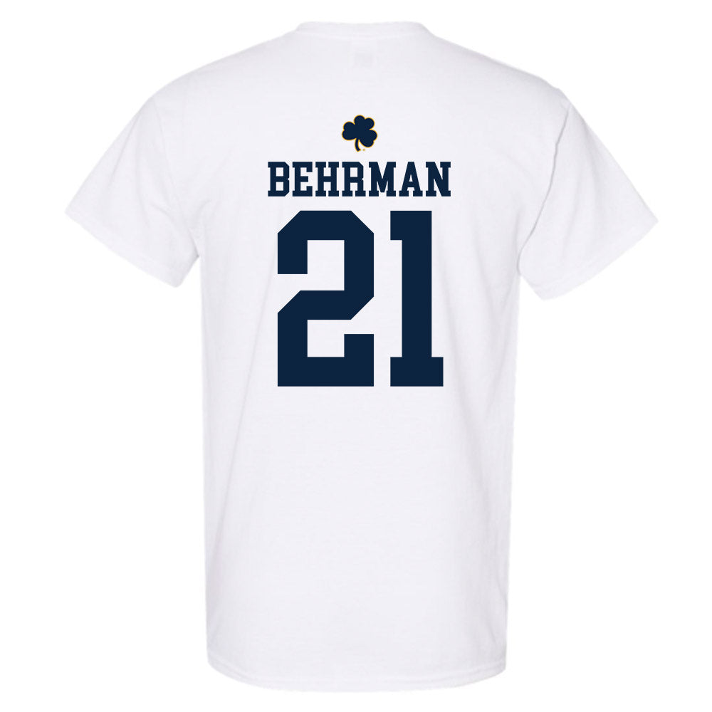 Notre Dame - NCAA Men's Lacrosse : Brock Behrman - Classic Shersey T-Shirt