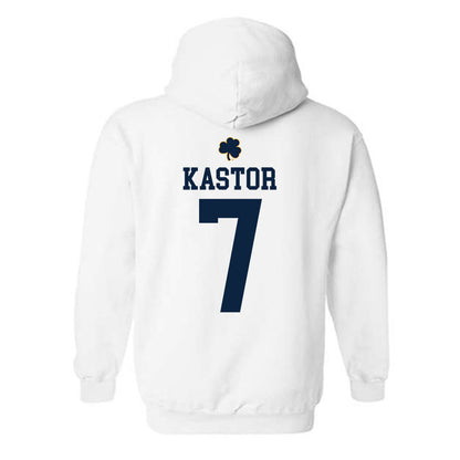 Notre Dame - NCAA Softball : Micaela Kastor - Classic Shersey Hooded Sweatshirt-1