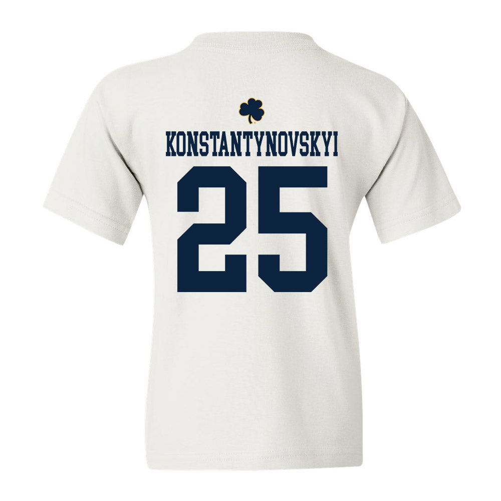 Notre Dame - NCAA Men's Basketball : Nikita Konstantynovskyi - Classic Shersey Youth T-Shirt