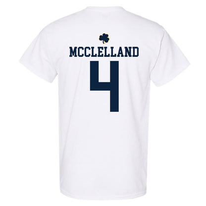 Notre Dame - NCAA Women's Lacrosse : Ellie McClelland - Classic Shersey T-Shirt-1