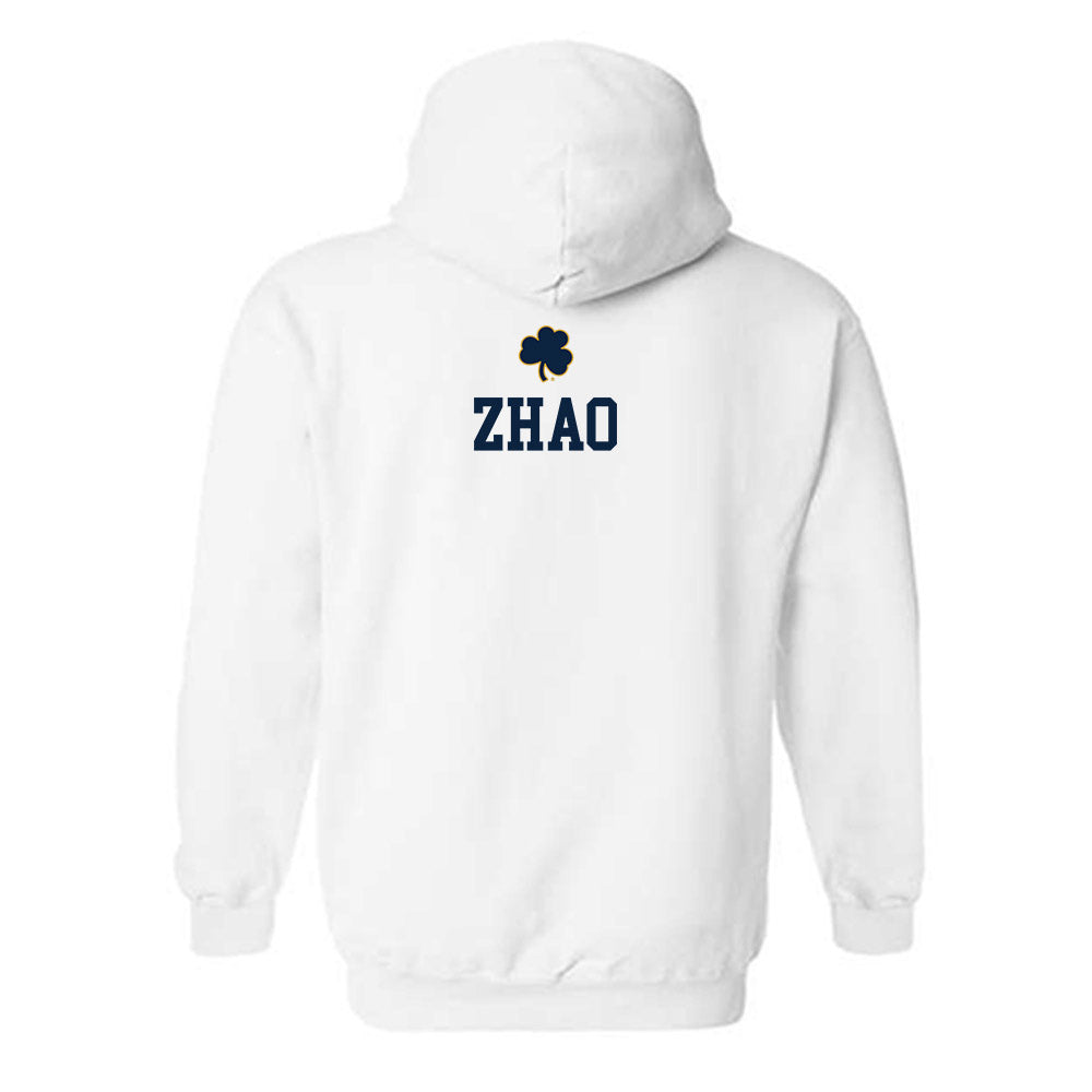 Notre Dame - NCAA Men's Fencing : Jason Zhao - Classic Shersey Hooded Sweatshirt