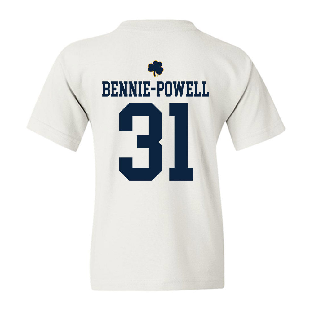 Notre Dame - NCAA Football : Taebron Bennie-Powell - Classic Shersey Youth T-Shirt-1