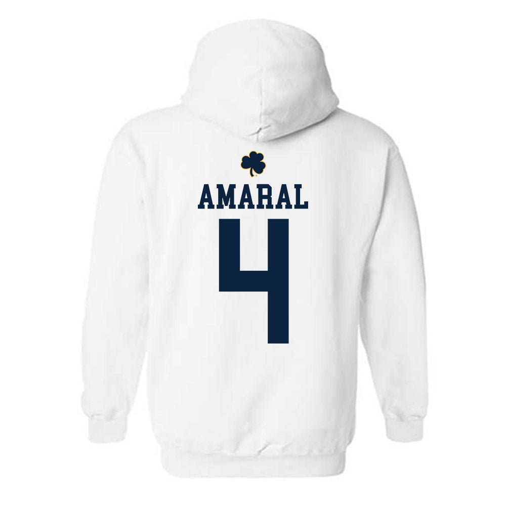 Notre Dame - NCAA Softball : Addison Amaral - Classic Shersey Hooded Sweatshirt-1