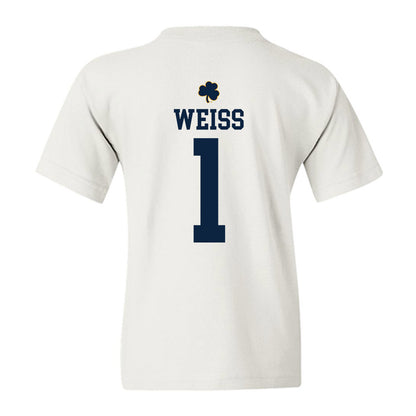 Notre Dame - NCAA Softball : Brianne Weiss - Classic Shersey Youth T-Shirt-1