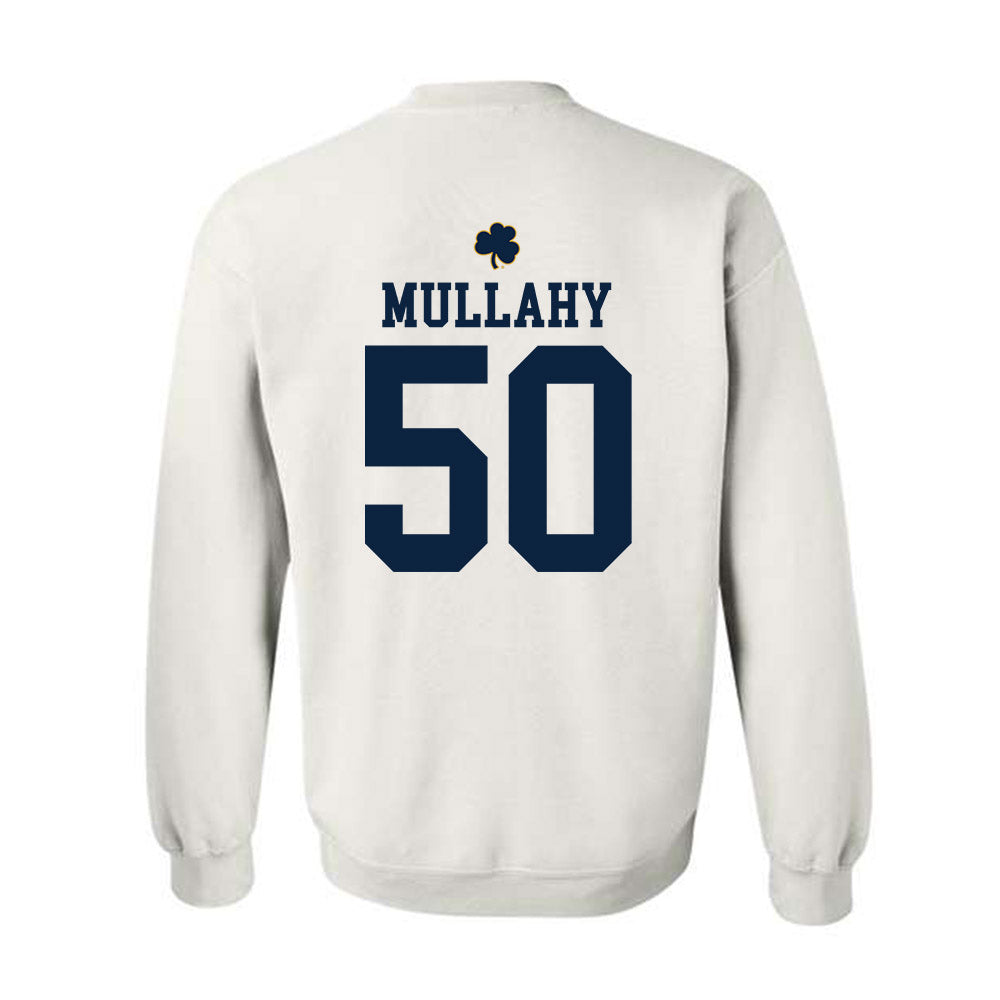 Notre Dame - NCAA Men's Lacrosse : Brendan Mullahy - Classic Shersey Crewneck Sweatshirt-1