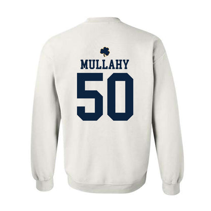 Notre Dame - NCAA Men's Lacrosse : Brendan Mullahy - Classic Shersey Crewneck Sweatshirt-1