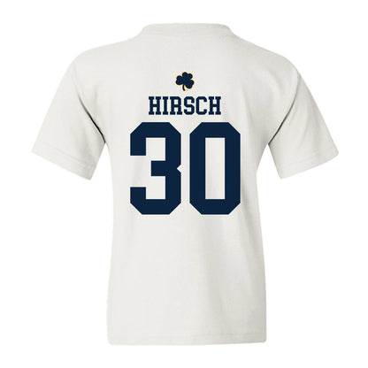 Notre Dame - NCAA Baseball : Xavier Hirsch - Classic Shersey Youth T-Shirt-1