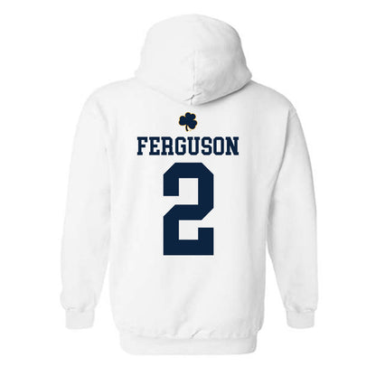 Notre Dame - NCAA Men's Soccer : Mitch Ferguson - Classic Shersey Hooded Sweatshirt-1