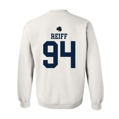 Notre Dame - NCAA Football : Joseph Reiff - Classic Shersey Crewneck Sweatshirt-1