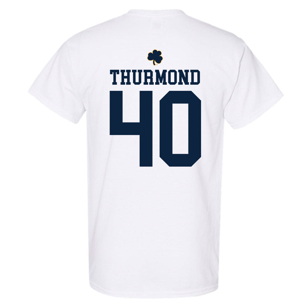 Notre Dame - NCAA Baseball : Eli Thurmond - Classic Shersey T-Shirt-1